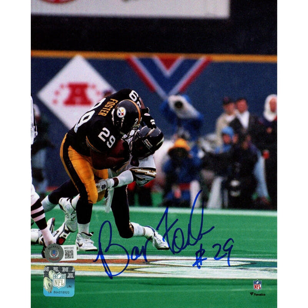 Barry Foster Autographed/Signed Pittsburgh Steelers 8x10 Photo Beckett 47690