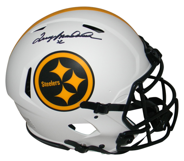 TERRY BRADSHAW SIGNED PITTSBURGH STEELERS LUNAR AUTHENTIC SPEED HELMET BECKETT