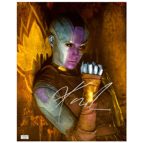 Karen Gillan Autographed 2017 Guardians of the Galaxy Vol 2 Nebula 11x14 Photo