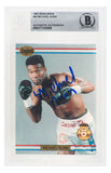 Michael Nunn Signed 1991 Ringlords Boxing Card #24 - (Beckett Encapsulated)