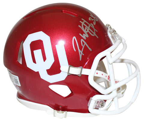 Roy Williams Autographed Oklahoma Sooners Speed Mini Helmet Beckett 37356