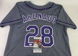 Nolan Arenado Signed Colorado Rockies Jersey (JSA COA) 8xAll Star 3rd Baseman