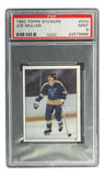 Joe Mullen St. Louis Blues 1982 Topps Stickers #200 Rookie Card PSA Mint 9