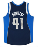 Dirk Nowitzki Autographed "HOF 23" Mavericks 2010 Blue Nike Jersey Fanatics