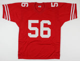 Reuben Foster Signed 49ers Red Jersey (JSA COA) San Francisco Linebacker