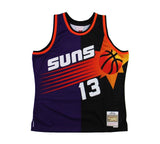 Steve Nash Signed Phoenix Suns Mitchell & Ness Swingman 1996/1997 Split NBA Jers