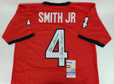 Nolan Smith Jr. Signed Georgia Bulldogs Jersey "2X Natty Champs!" (JSA COA) L.B.