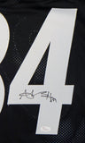 Antonio Brown Autographed Black Pro Style Jersey- JSA W Authenticated