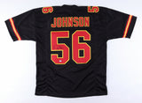 Derrick Johnson Signed Kansas City Chiefs Throwback Jersey (PSA COA) 4x Pro Bowl