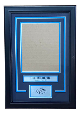 Derrick Henry Titans 8x10 Vertical Photo Laser Engraved Signature Frame Kit