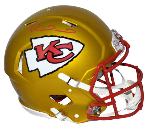 PATRICK MAHOMES AUTOGRAPHED KANSAS CITY CHIEFS FLASH AUTHENTIC HELMET BECKETT