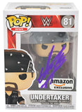 UNDERTAKER AUTOGRAPHED FUNKO POP VINYL FIGURINE AMZN EXCLUSIVE JSA 228112