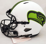 Russell Wilson Autographed Seahawks Lunar Eclipse Full Size Auth Helmet Becket