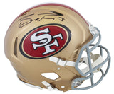 49ers Brock Purdy Signed Full Size Speed Proline Helmet W/ Case Fanatics