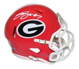 Quay Walker Autographed Georgia Bulldogs Speed Mini Helmet Beckett 38206