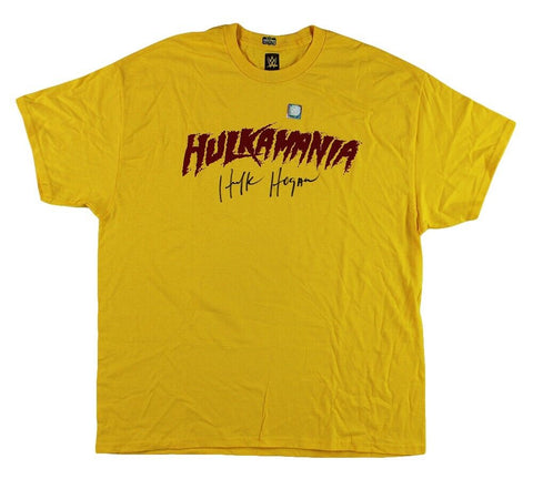 Hulk Hogan Signed Officially Licensed Hulkamania Shirt
