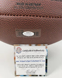 Warren Sapp Signed Wilson NFL Super Grip Cover Football (Schwartz Sports COA)