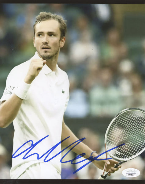 Daniil Medvedev Tennis Authentic Signed 8x10 Photo Autographed JSA #AX48117