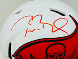 TOM BRADY Autographed Buccaneers Authentic Lunar Eclipse Speed Helmet FANATICS