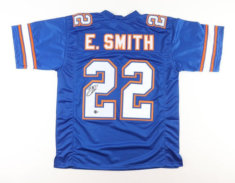 Emmitt Smith Signed Florida Gators Jersey / Beckett /NFL All-Time Leading Rusher