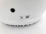 DEANDRE HOPKINS AUTO CARDINALS WHITE FULL SIZE SPEED HELMET BECKETT 193894