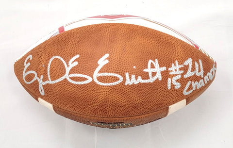 Ezekiel Elliott Signed Ohio State Buckeyes Football W/14 Champs Beckett