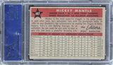 Yankees Mickey Mantle Authentic Signed 1958 Topps #487 Card PSA/DNA Slabbed