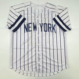 Autographed/Signed Paul O'Neill New York Pinstripe Baseball Jersey JSA COA