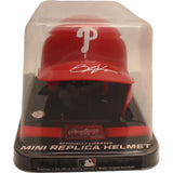 Bryce Harper Autographed/Signed Philadelphia Phillies Mini Helmet FAN 46687