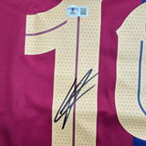 Autographed/Signed Lamine Yamal FC Barcelona Blue Soccer Jersey Beckett BAS COA