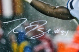 Kwity Paye Autographed Colts 16x20 FP Rain Photo-Beckett W Hologram *White