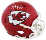 Chiefs Travis Kelce Signed Full Size Speed Proline Helmet W/ Case BAS Witnessed