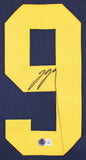 Michigan J.J. McCarthy Signed Navy Blue Pro Style Jersey BAS Witnessed #1W816052