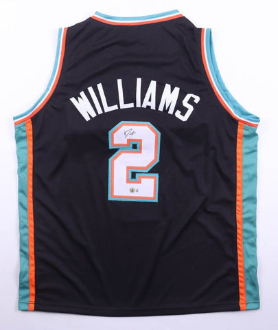 Jason Williams Signed Memphis Grizzlies Jersey (Beckett) 2006 NBA Champion Heat