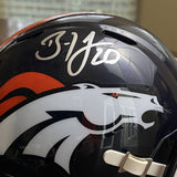 BRIAN DAWKINS AUTOGRAPHED SIGNED DENVER BRONCOS MINI HELMET BECKETT