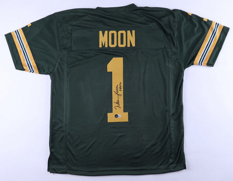 Warren Moon Signed Edmonton Eskimos Jersey (Beckett) 9xPro Bowl Q.B. / NFL HOF