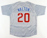 Jerome Walton Signed Chicago Cubs Jersey Inscribed "1989 NL ROY" (JSA COA) C.F.