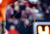 DESHAUN WATSON AUTOGRAPHED 16X20 PHOTO CLEMSON TIGERS BECKETT BAS STOCK #113720