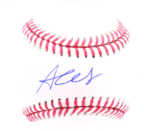 Austin Wells Autographed Rawlings OML Baseball - Fanatics *Blue