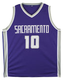 Domantas Sabonis Authentic Signed Purple Pro Style Jersey BAS Witnessed