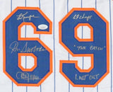 1969 New York Mets, Ed Kranepool, Ron Swoboda, Cleon Jones Signed Jersey (JSA)