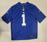 MALIK NABERS SIGNED NEW YORK GIANTS NIKE SCREENPRINT AUTHENTIC XL JERSEY FANATIC