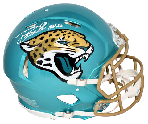 TONY BOSELLI SIGNED JACKSONVILLE JAGUARS FLASH AUTHENTIC SPEED HELMET BECKETT