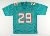 Brandon Jones Signed Miami Dolphins Teal Jersey (JSA COA) 2020 3rd Rnd Pk Safety