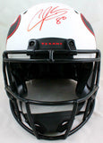 Andre Johnson Autographed Houston Texans F/S Lunar Speed Authentic Helmet-JSA W