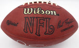 Phil Simms Autographed NFL Leather Football New York Giants Beckett QR #BH26909