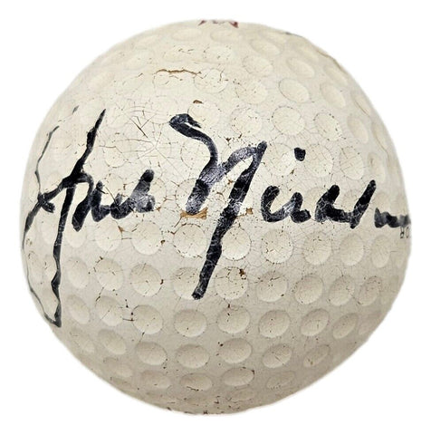 Jack Nicklaus Al Geiberger Billy Casper Signed Golf Ball BAS LOA