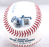 Felix Hernandez Autographed Rawlings OML Baseball w/King Felix - Beckett W Holo