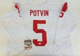 Denis Potvin "CC 81" Signed Team Canada Jersey (JSA COA) 1981 Canada Cup Series