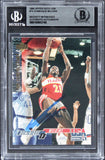 Hawks Dominique Wilkins Authentic Signed 1994 Upper Deck USA #74 Card BAS Slab